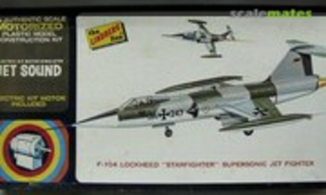 1:48 F-104 Lockheed &quot;Starfighter&quot; Supersonic Jet Fighter (Lindberg 3104M)