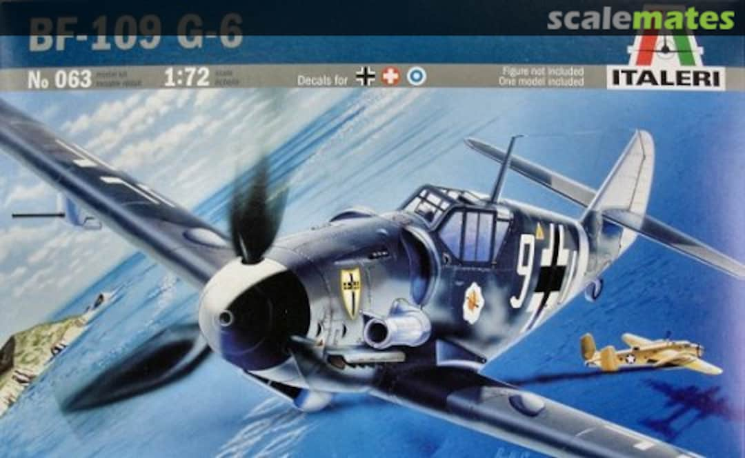 Boxart Bf-109 G-6 063 Italeri