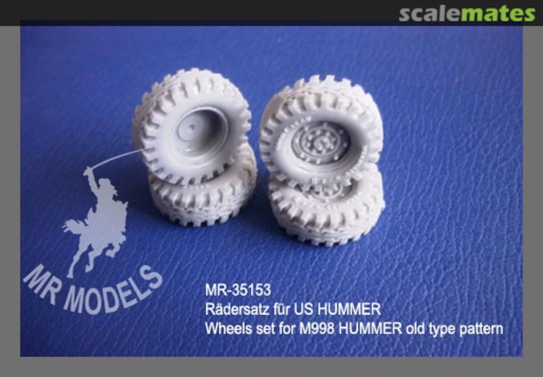 Boxart US HUMMER Wheel Set MR-35153 MR Modellbau