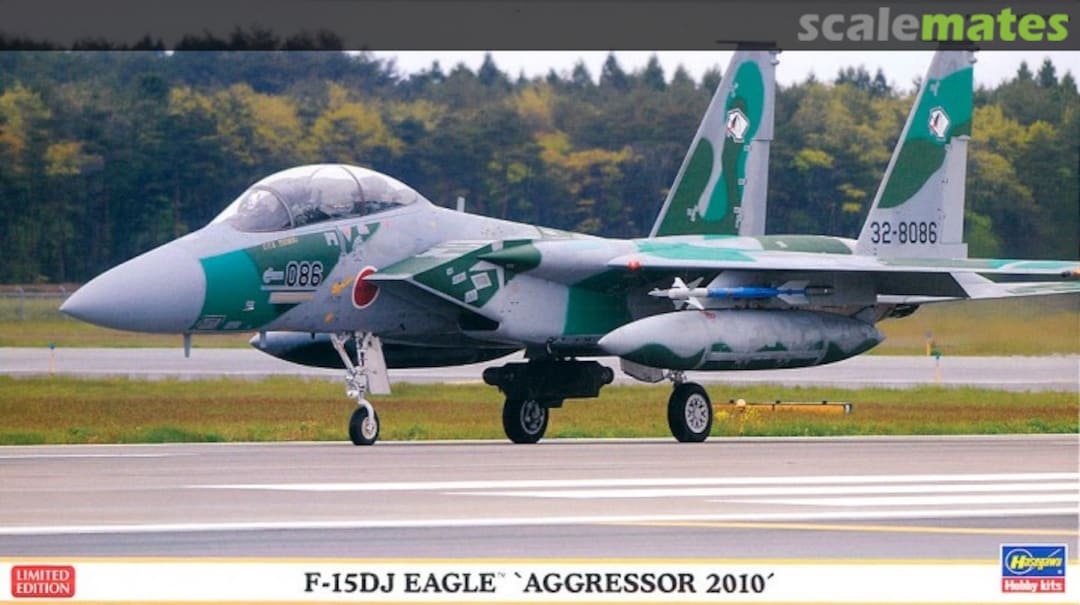 Boxart F-15DJ Eagle `Aggressor 2010´ 01911 Hasegawa