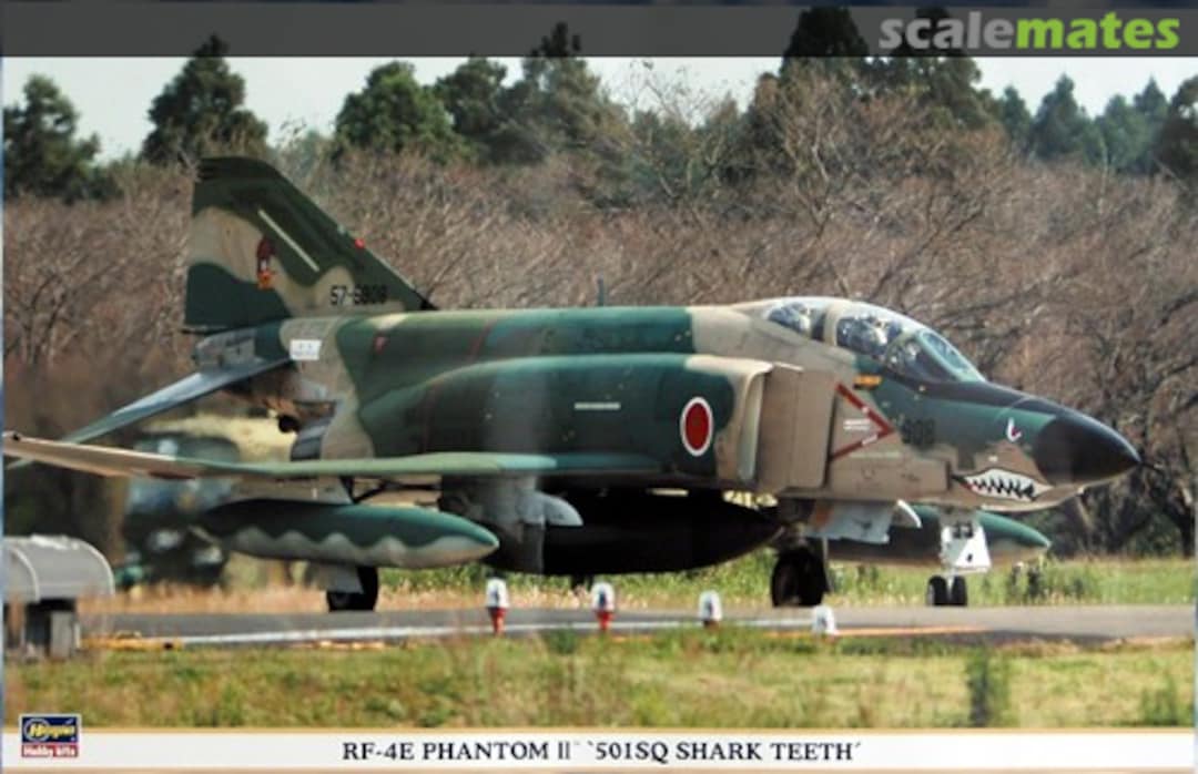 Boxart RF-4E Phantom II `501SQ Shark Teeth´ 09574 Hasegawa