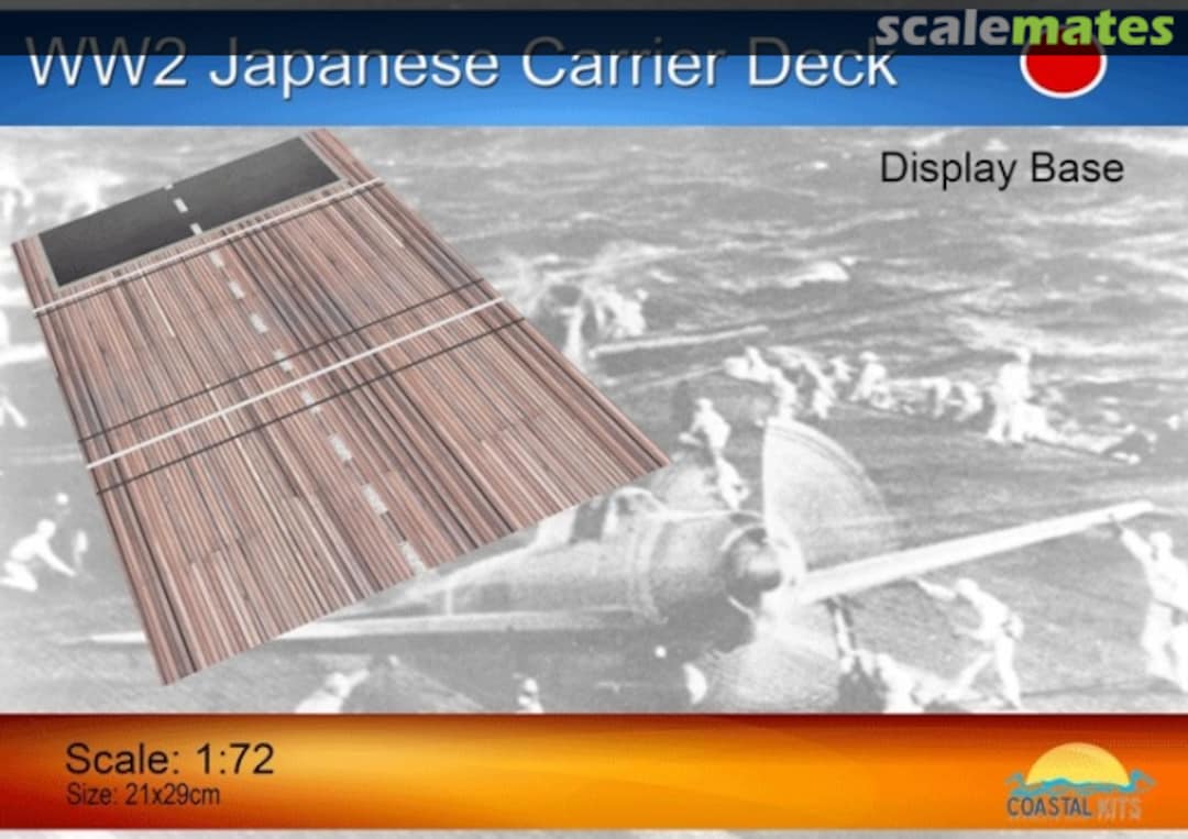 Boxart Japanese Carrier Deck CKS119-72 Coastal Kits