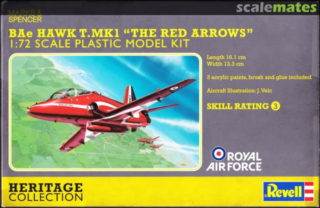 Boxart BAe Hawk T.Mk 1 "The Red Arrows" T40/1921G Marks & Spencer