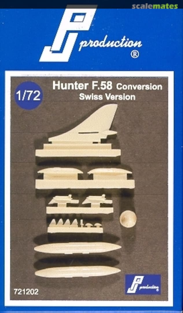 Boxart Hunter F.58 Conversion Set 721202 PJ Production