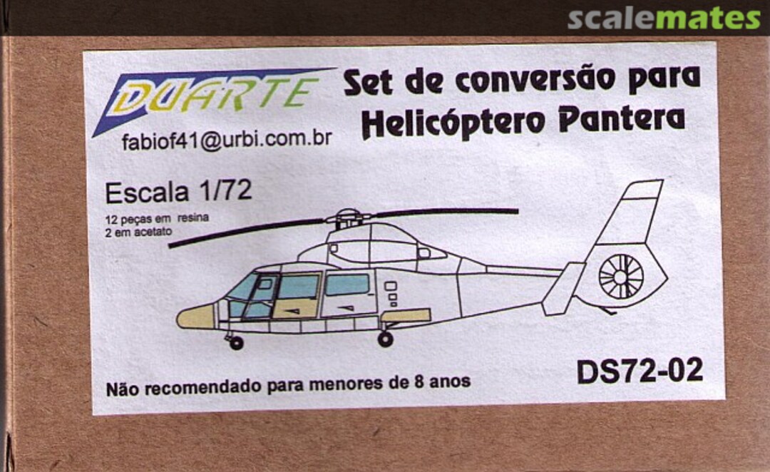 Boxart AS-565 Panther/ Helibras HM-1 Pantera Conversion DS72-02 ROTORcraft