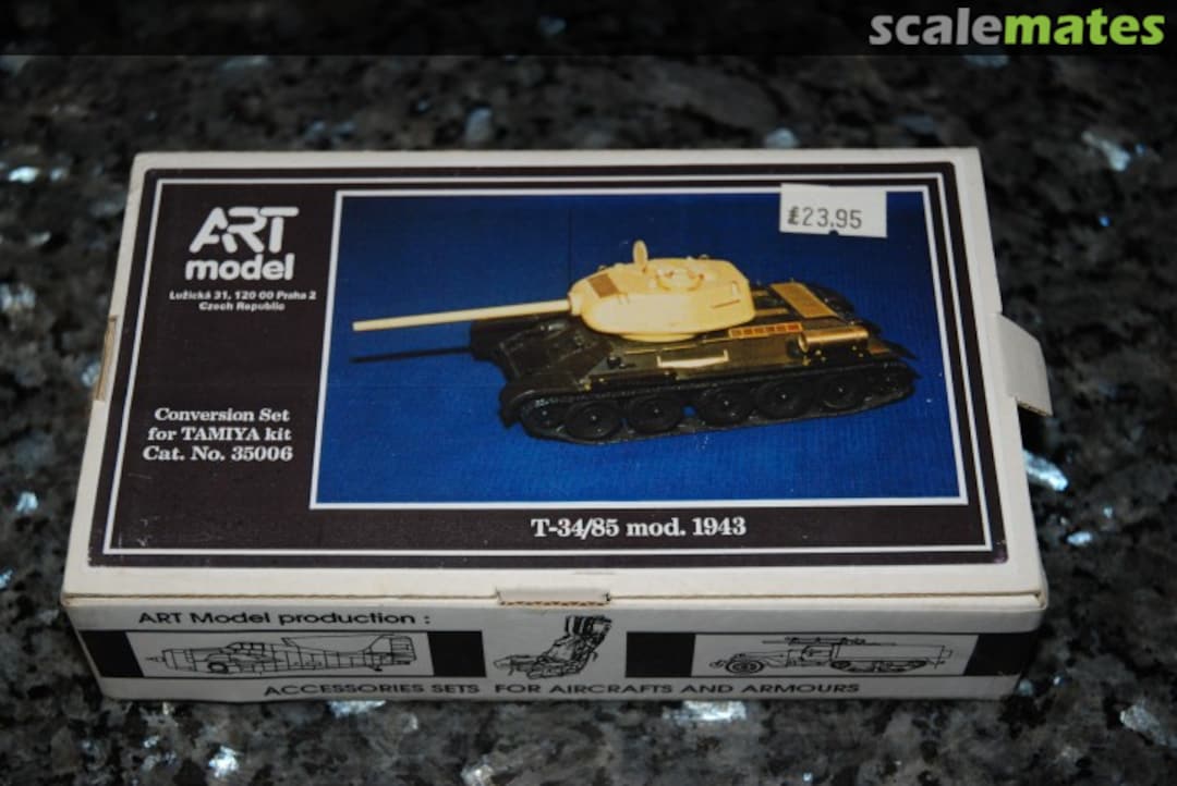 Boxart T-34/85 Mod. 1943 35006 ART model