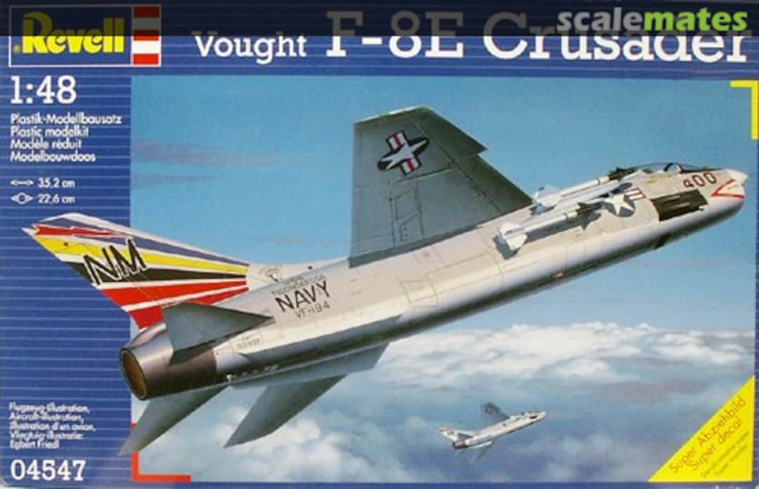 Boxart Vought F-8E Crusader 04547 Revell