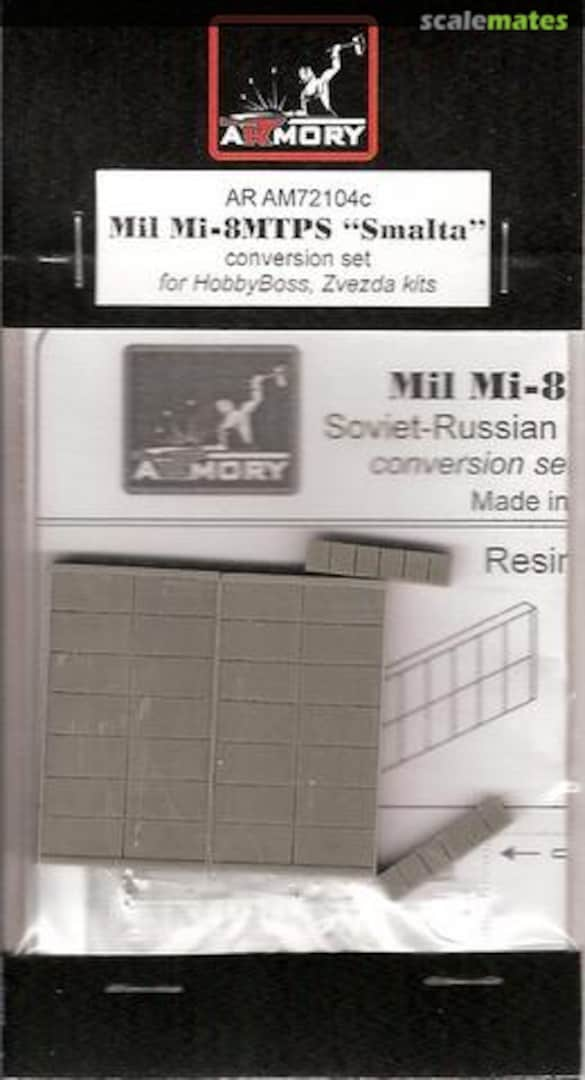 Boxart Mi-8 MTPS "Smalta" AM72104c Armory