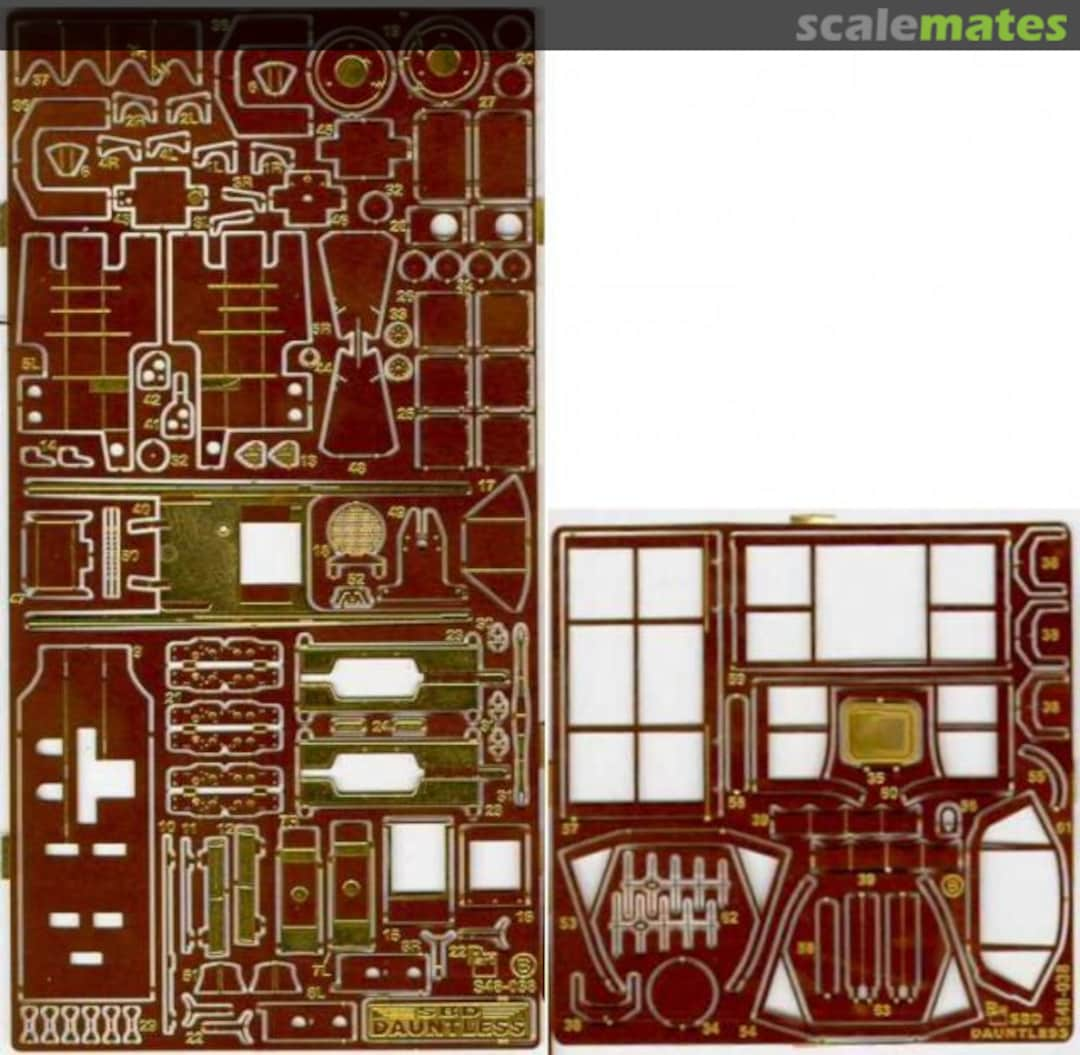 Boxart SBD 3/5 Dauntless S48-038 Part
