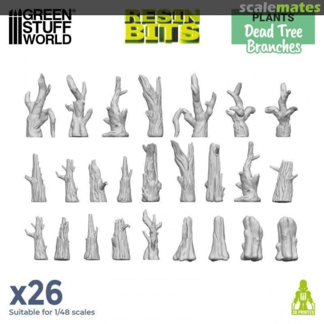 Boxart Dead Tree Branches x26 11630 Green Stuff World