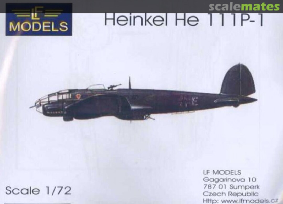 Boxart Heinkel He 111 P-1 7210 LF Models