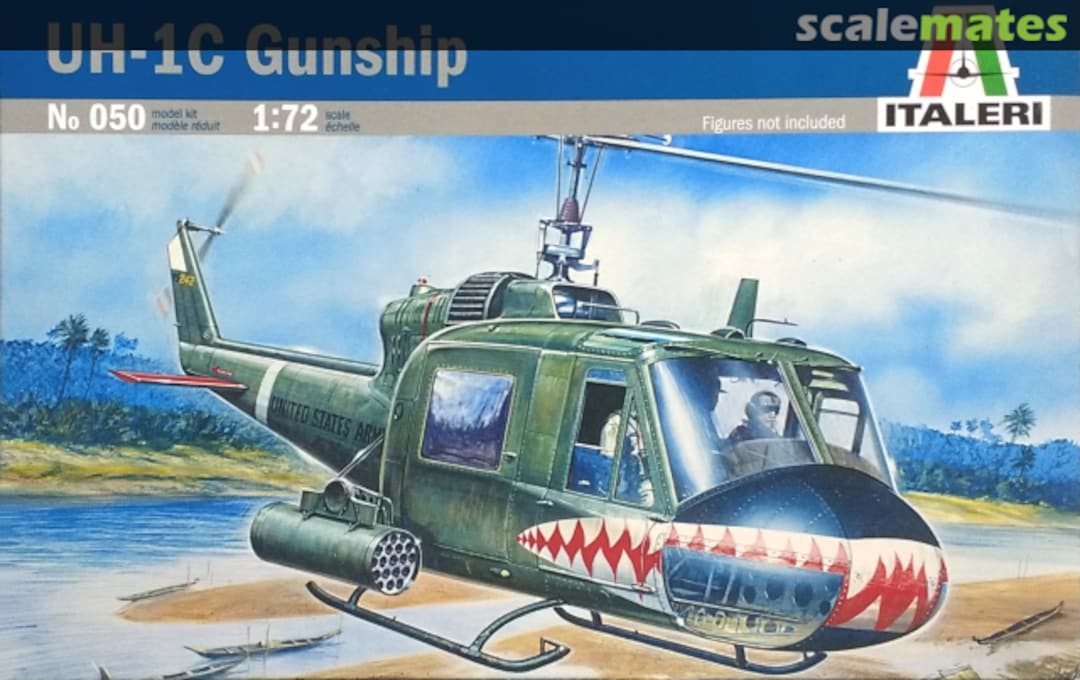 Boxart UH-1C Gunship 050 Italeri