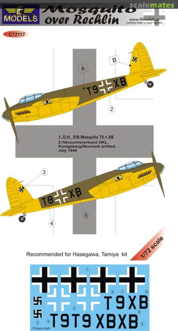 Boxart Mosquito over Rechlin C72117 LF Models