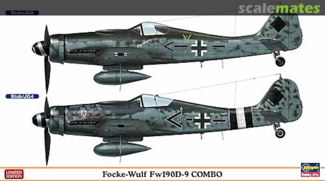 Boxart Focke-Wulf Fw190D-9 Combo 01920 Hasegawa