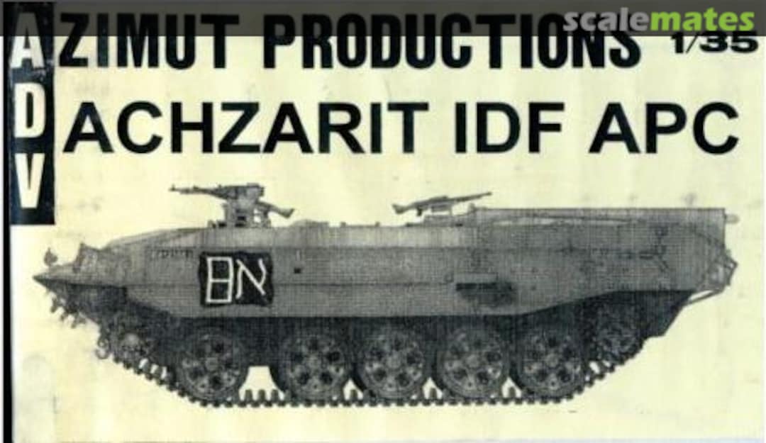 Boxart IDF Achzarit APC AZI10019 Azimut