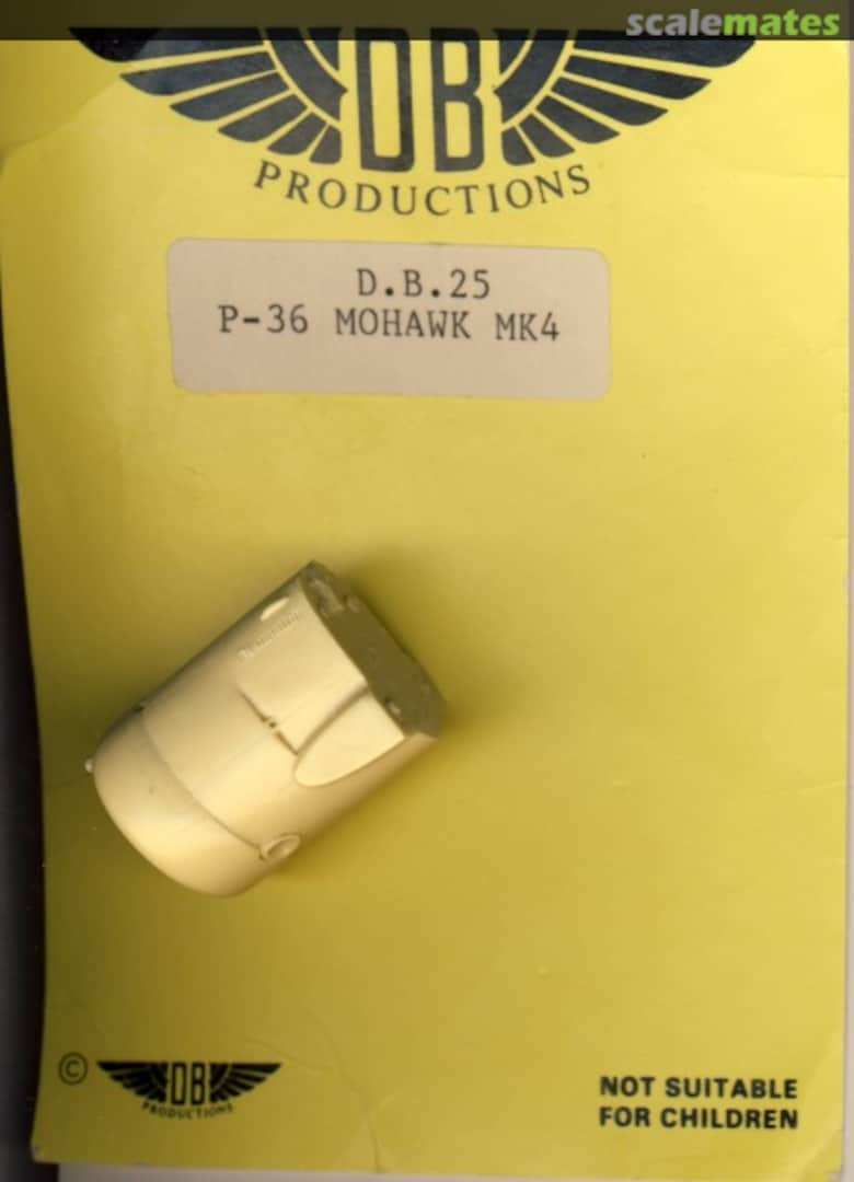 Boxart P-36 Mohawk Mk.4 DB25 DB Productions