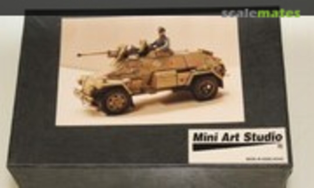 1:35 German Sd.Kfz. 221 MIT 2.8cm PZB41B (Mini Art Studio MA3532)