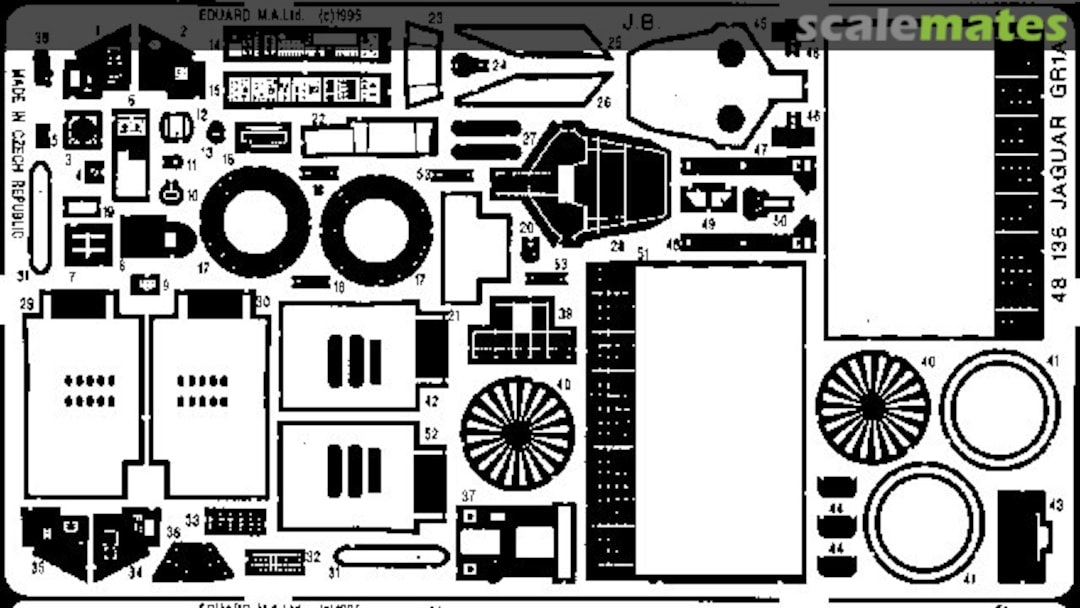 Boxart Jaguar GR.1A 48136 Eduard