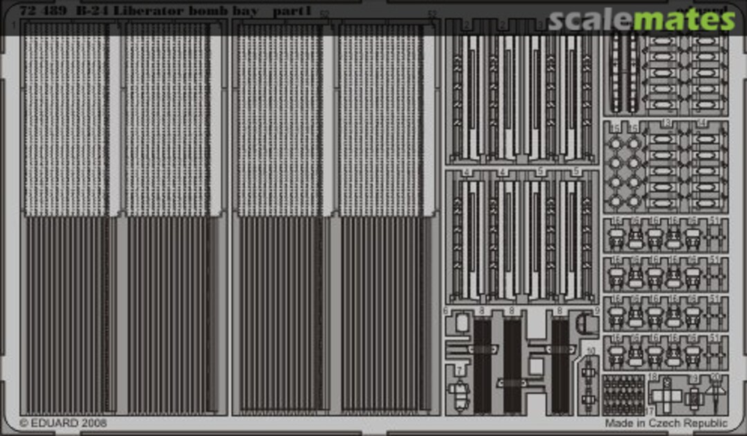 Boxart B-24 bomb bay 72489 Eduard