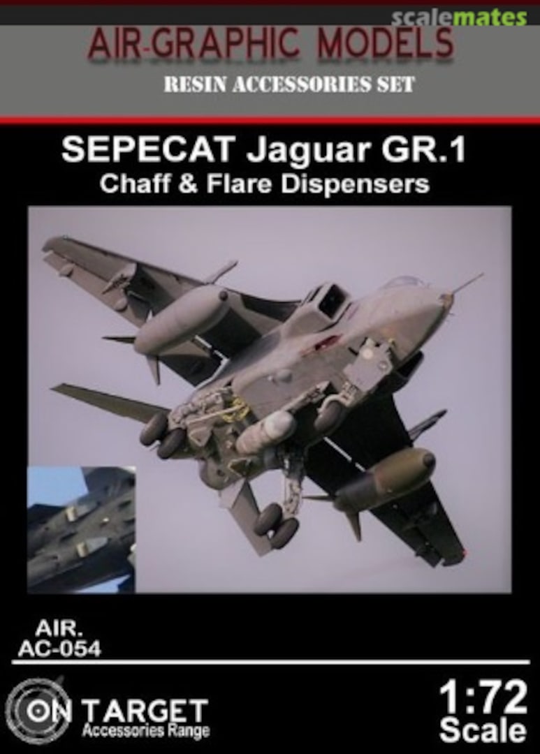 Boxart SEPECAT Jaguar GR.1 Chaff & Flare Dispensers AIR.AC-054 Air-Graphic Models