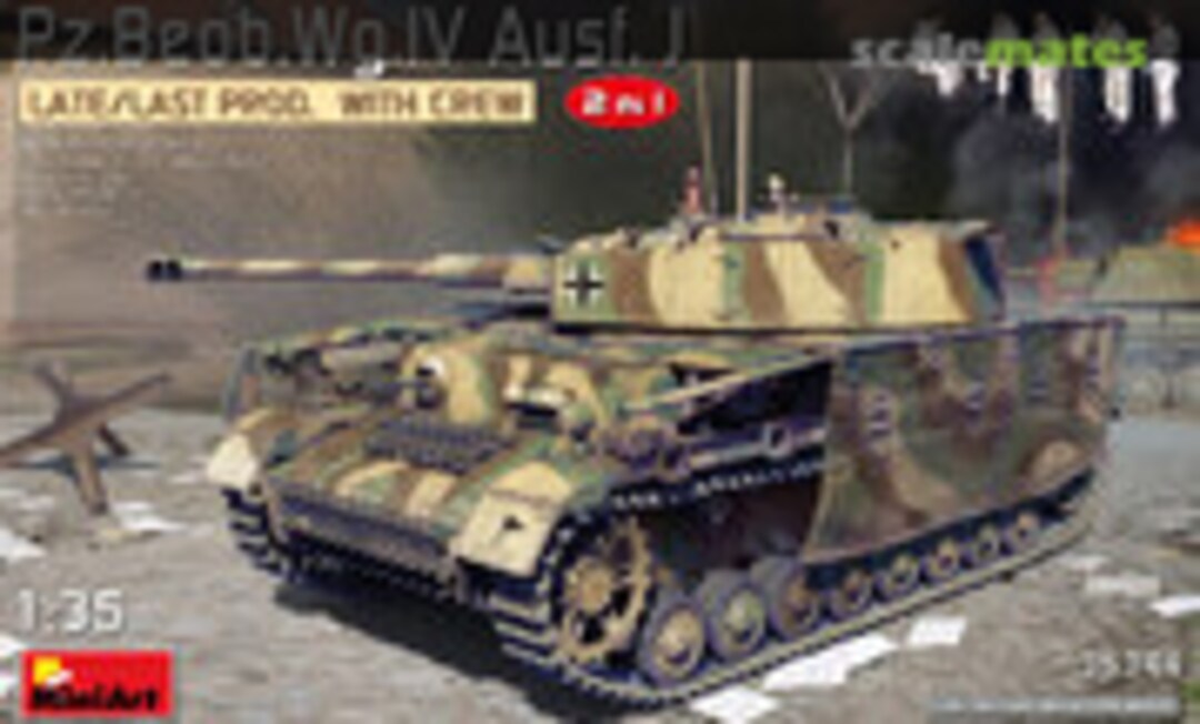 1:35 Pz/Beob.Wg.IV Ausf. J Late/Last Prod. (MiniArt 35344)