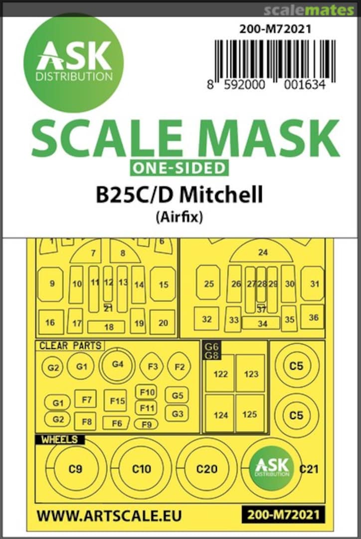 Boxart B-25C/D Mitchell 200-M72021 ASK