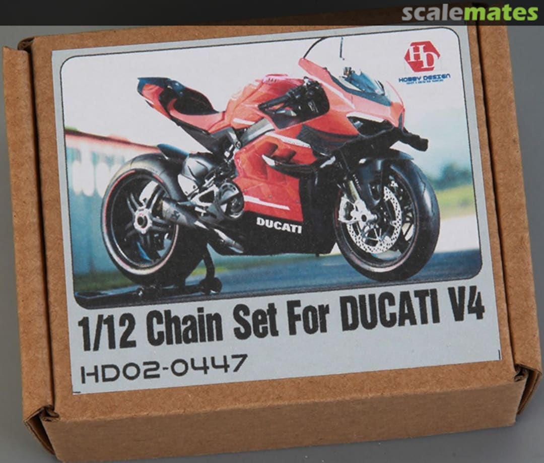 Boxart CHAIN SET FOR DUCATI V4 HD02-0447 Hobby Design