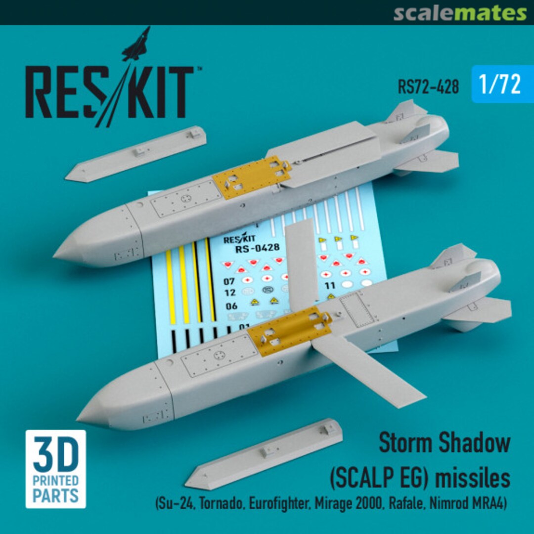 Boxart Storm Shadow (SCALP EG) Missiles RS72-0428 ResKit