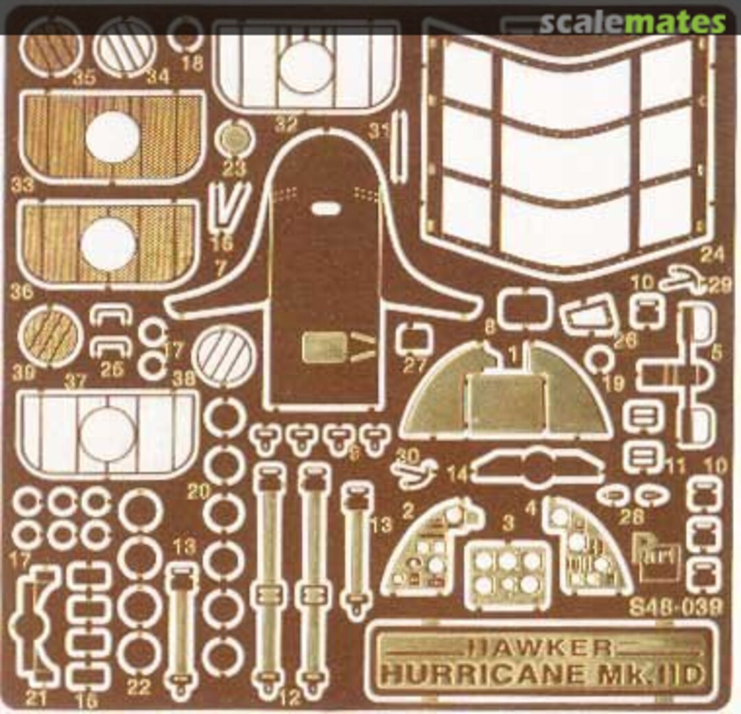 Boxart Hurricane Mk.IID S48-039 Part