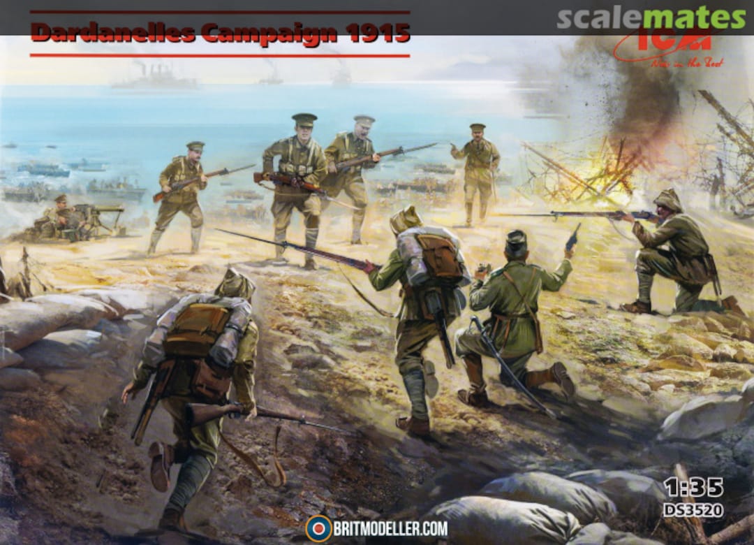 Boxart Dardanelles Campaign 1915 DS3520 ICM