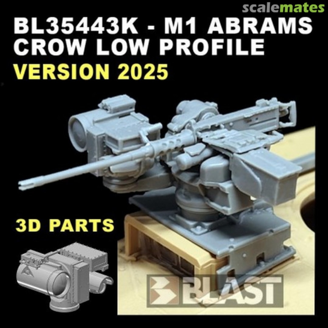 Boxart M1 Abrams CROW Low Profile - Version 2025 BL35443K Blast Models