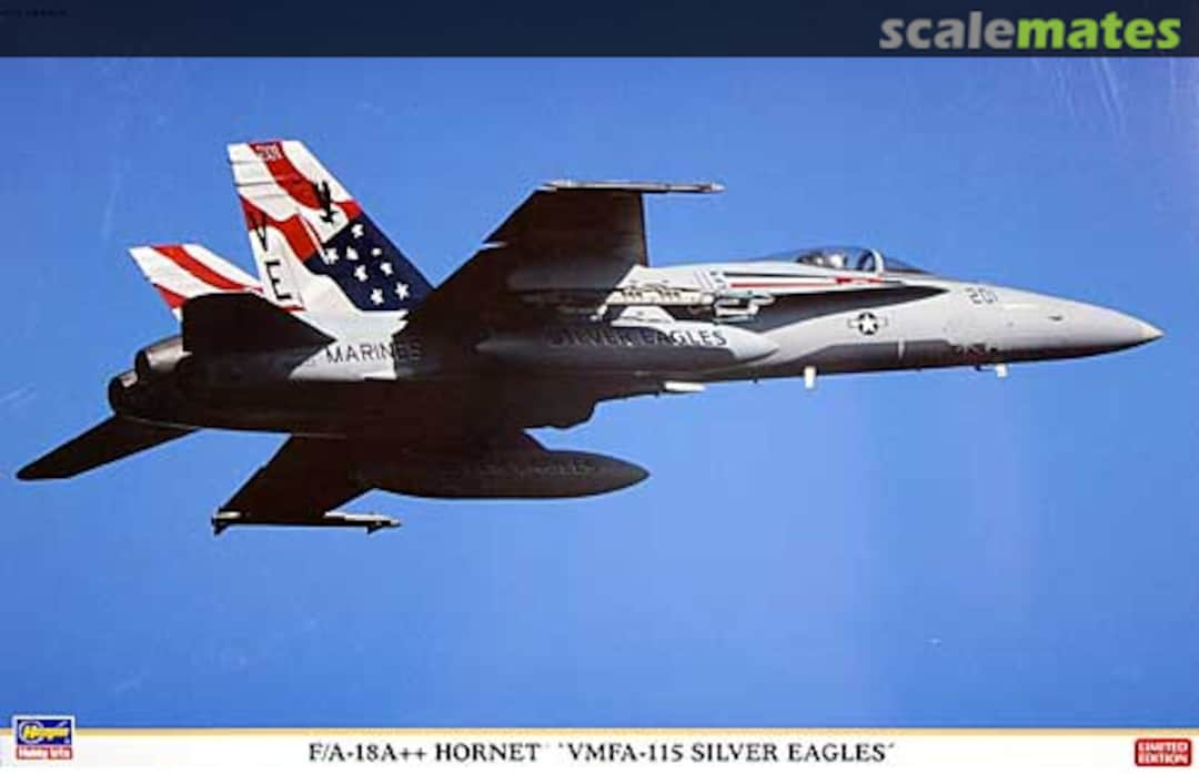 Boxart F/A-18A++ Hornet `VMFA-115 Silver Eagles´ 09920 Hasegawa