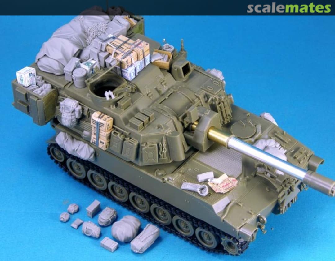 Boxart M109A6 Paladin Stowage set LF1271 Legend Productions