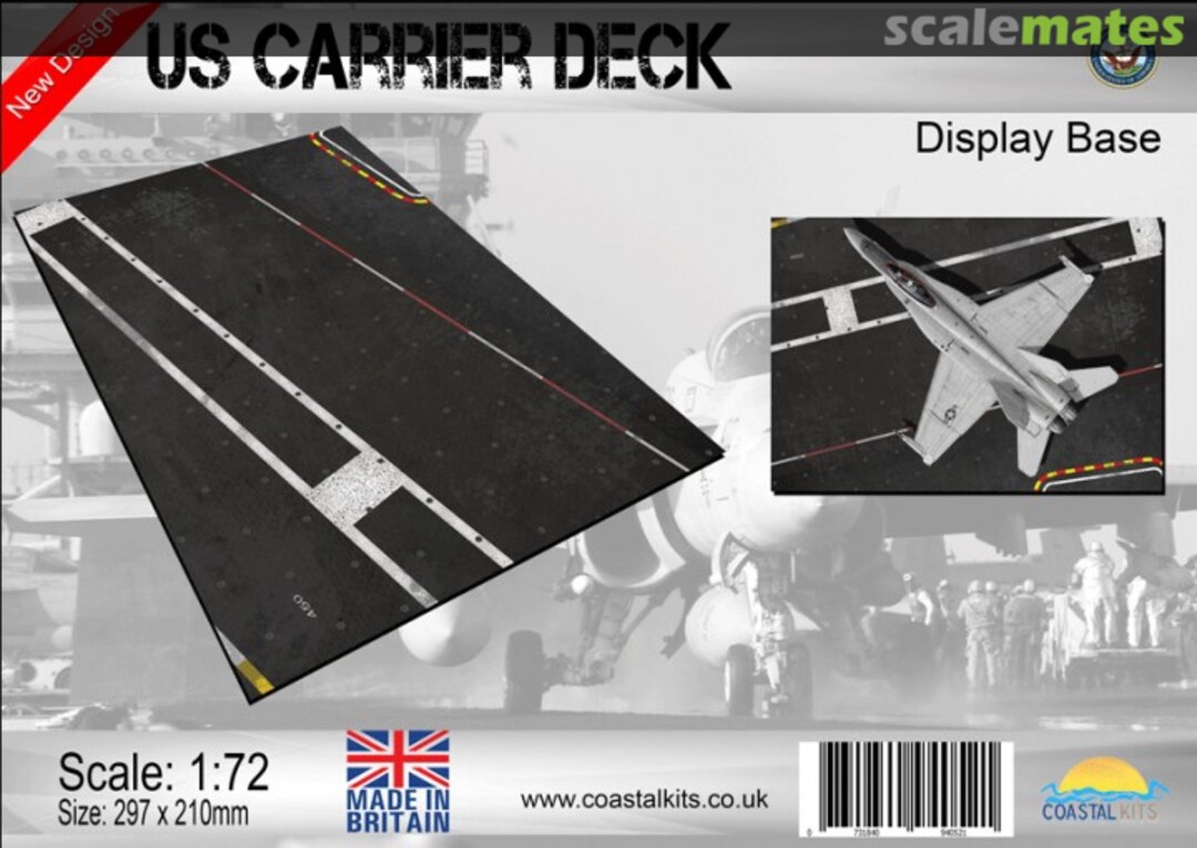 Boxart US Carrier Deck CKS110-72 Coastal Kits