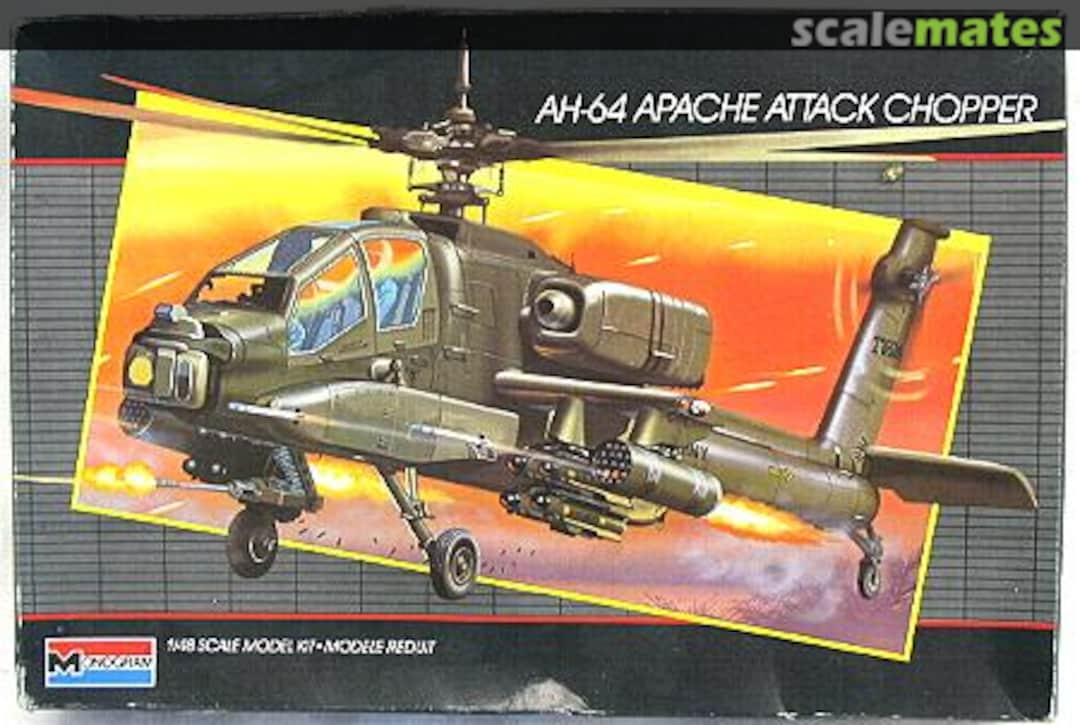 Boxart AH-64 Apache Attack Chopper 5443 Monogram