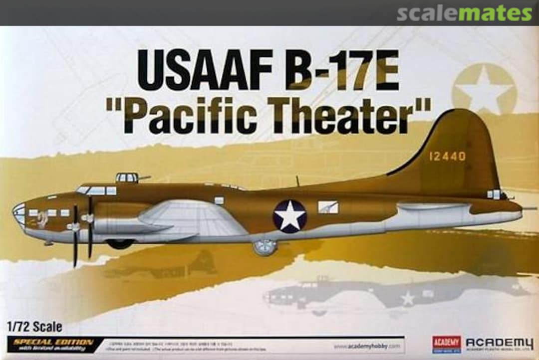 Boxart B-17E "Pacific Theater" 12533 Academy