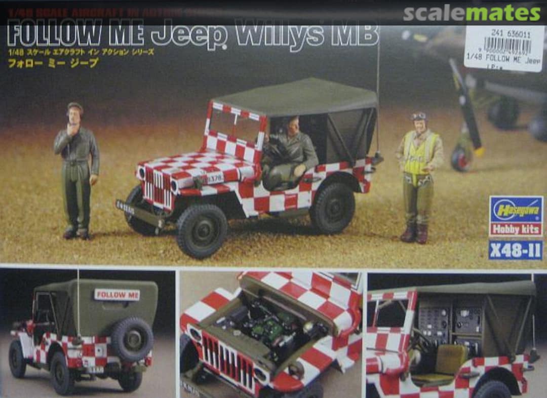 Boxart Follow Me Jeep Willys MB 36011-1500 Hasegawa