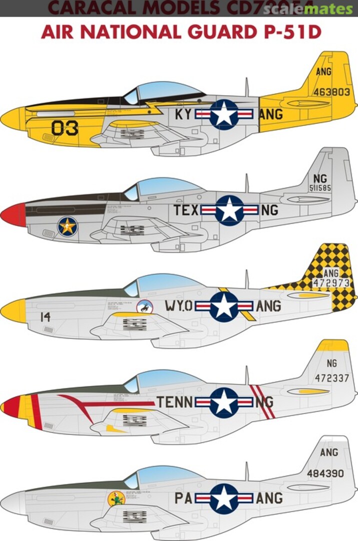 Boxart P-51D CD72054 Caracal Models