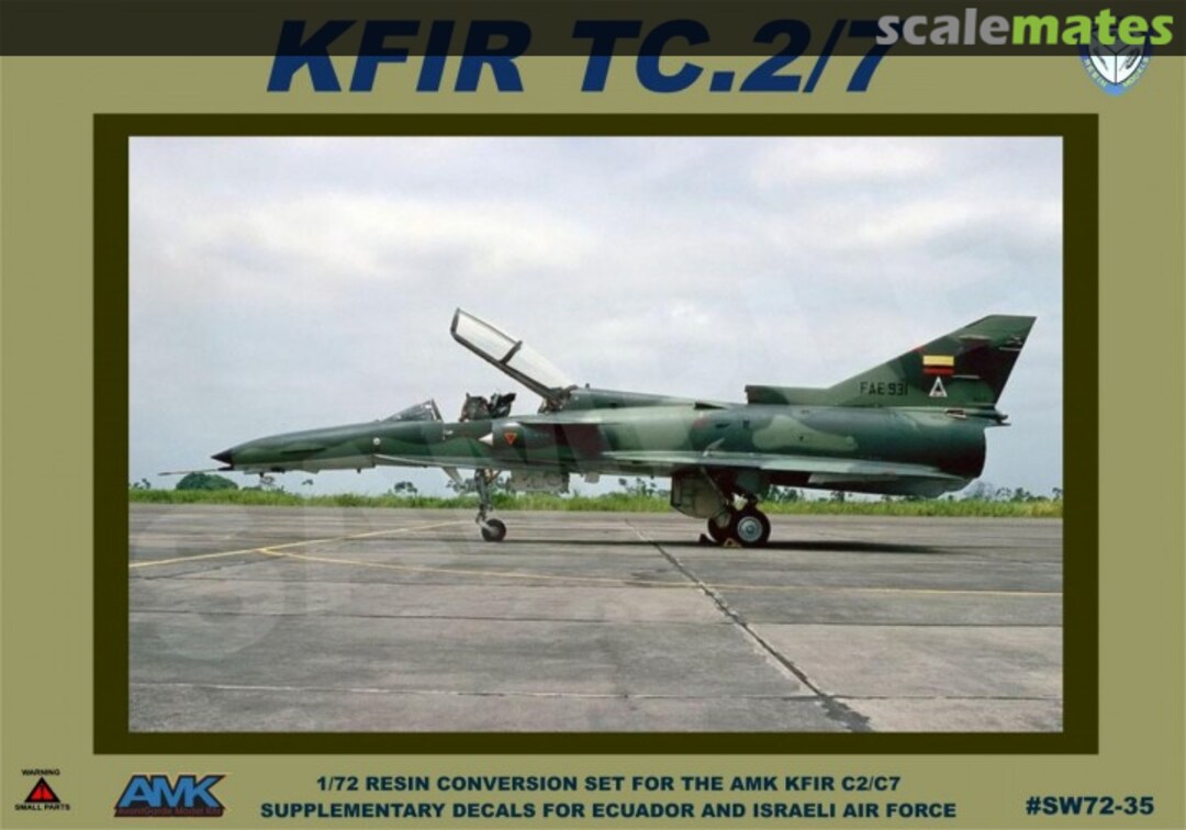 Boxart Kfir TC.2/7 SW72-35 ScaleWorx