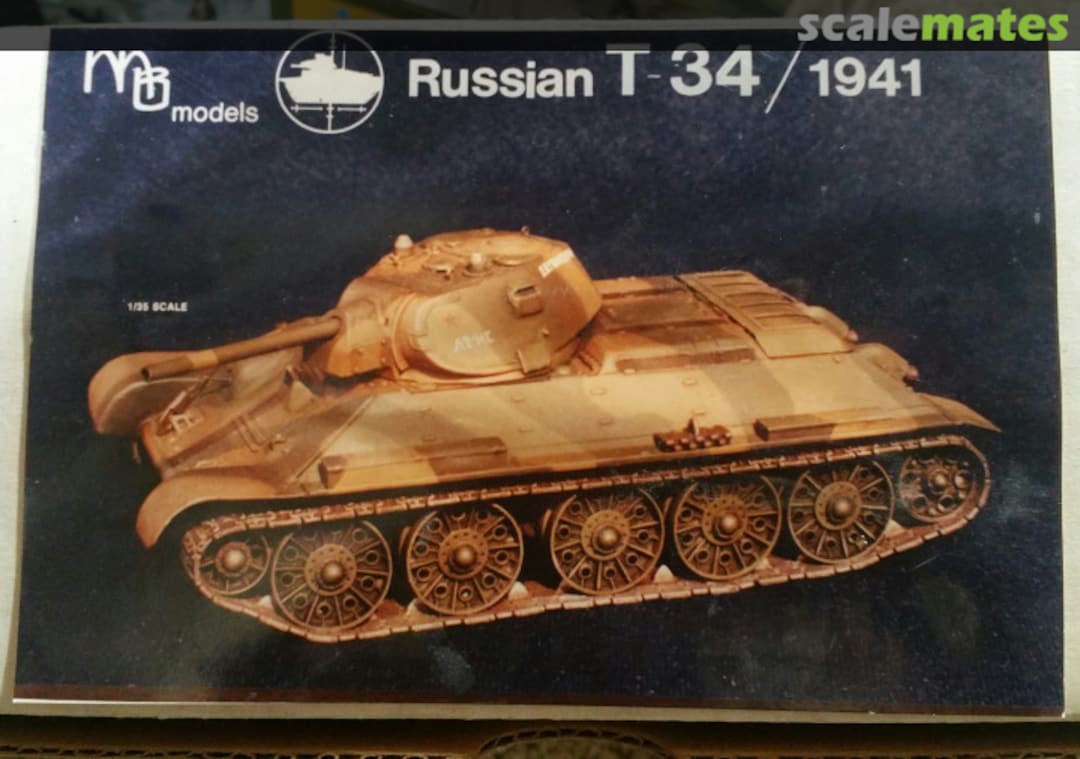 Boxart Russian T 34 1941 Conversion I006 MB Models