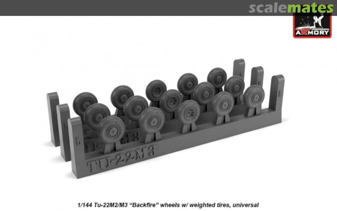 Boxart Tupolev Tu-22M2/m3 wheels AW14007 Armory