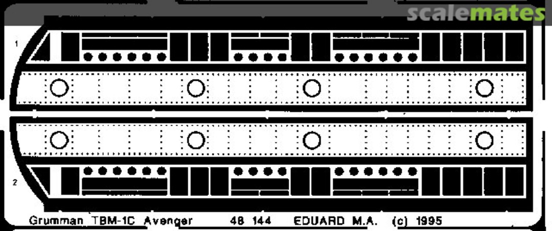 Boxart TBF/TBM Avenger Bomb Bay 48144 Eduard