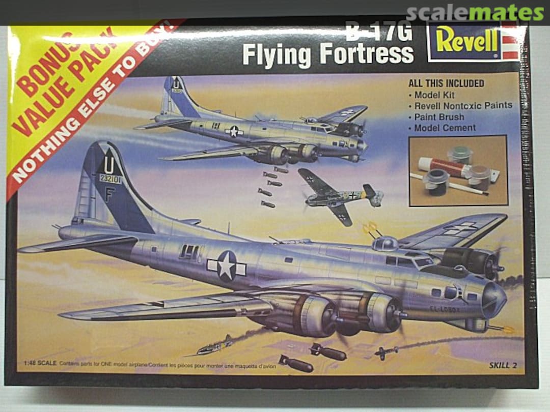 Boxart B-17G Flying Fortress 85-6384 Revell