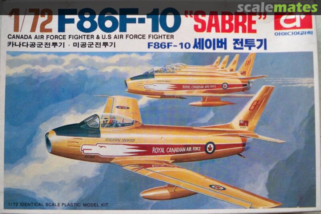 Boxart F-86F-10 "Sabre"  Idea