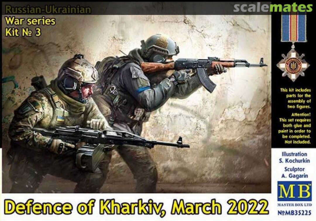 Boxart Defence of Kharkiv, March 2022 MB35225 Master Box