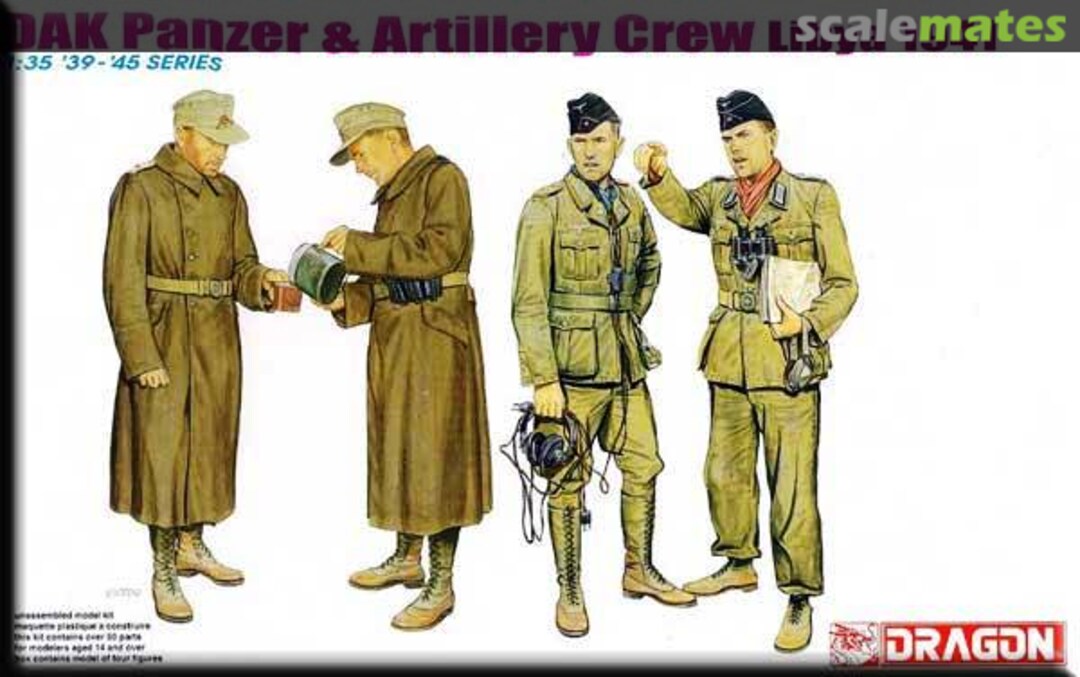 Boxart Panzer & Artillery Crew 6693 Dragon