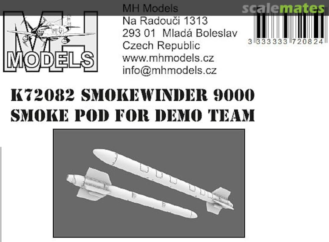 Boxart Smokewinder 9000 Smoke Pod for Demo Team K72082 MH Models