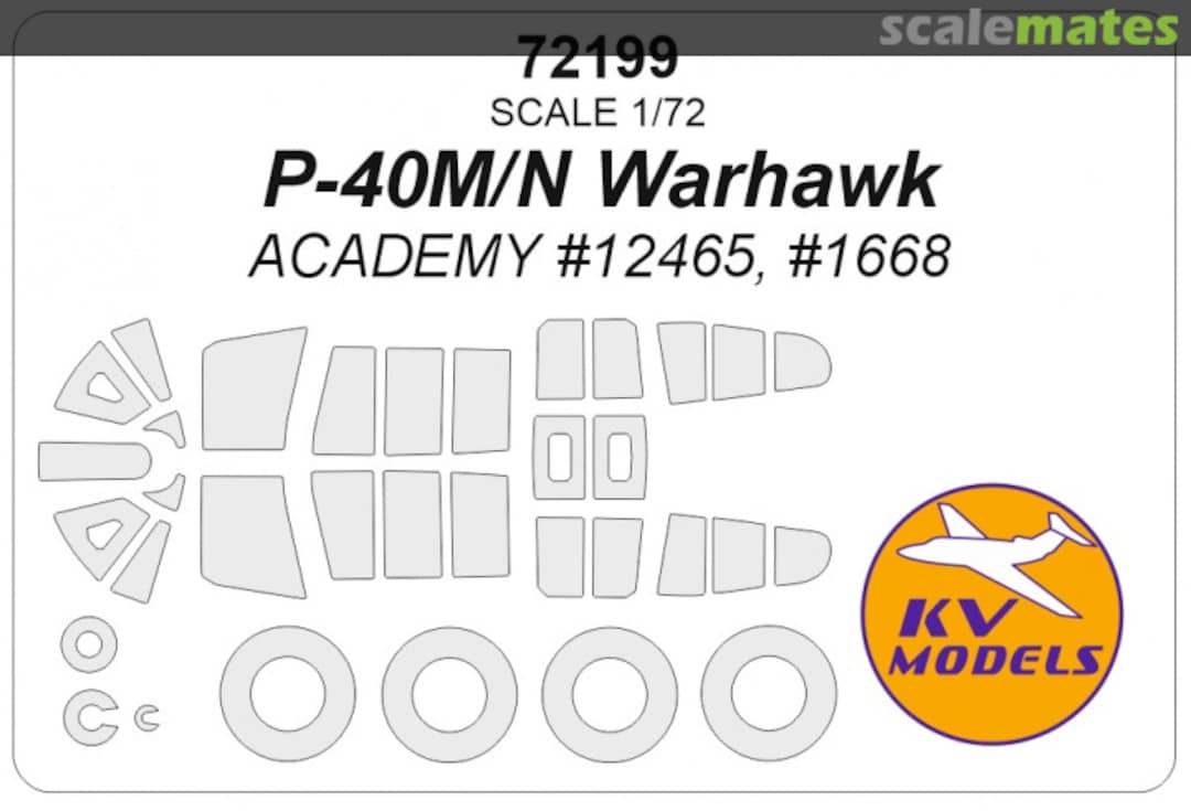 Boxart P-40M/N Warhawk 72199 KV Models