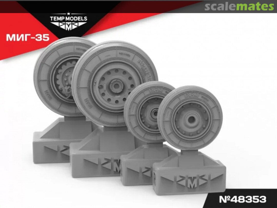 Contents MiG-35 Chassis wheels 48353 Tempmodels