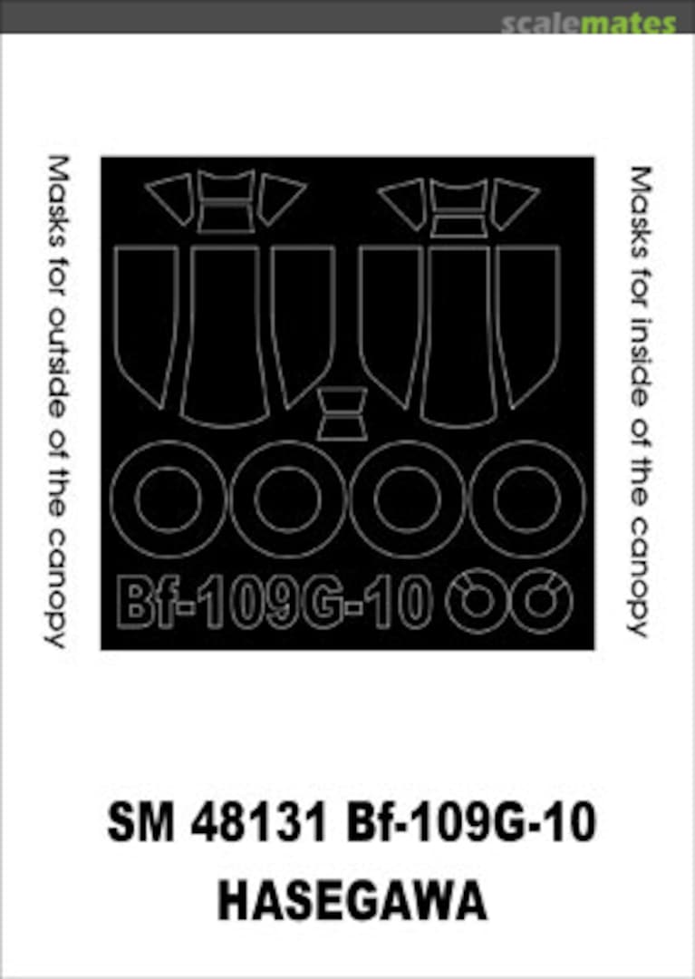 Boxart Bf 109G-10 SM48131 Montex